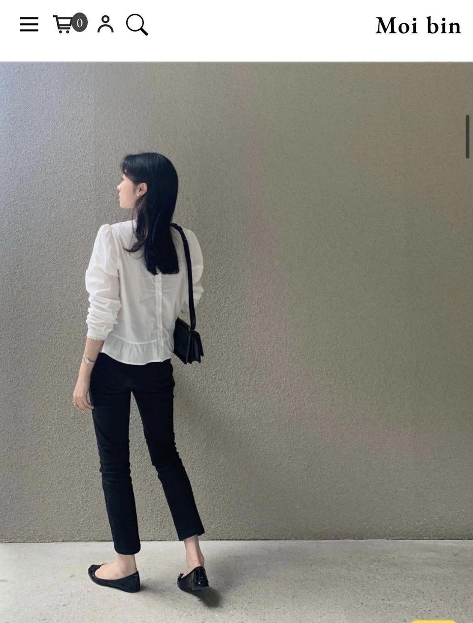 모아빈 noir jean / 일자 스키니진