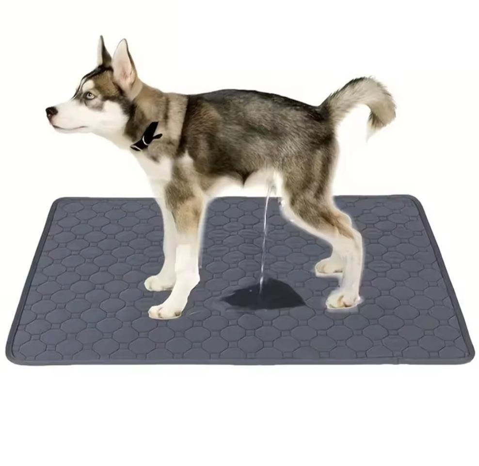 새상품) 50*70 강아지 발도장 방지매트 빨아쓰는 배변패드 켄넬매트