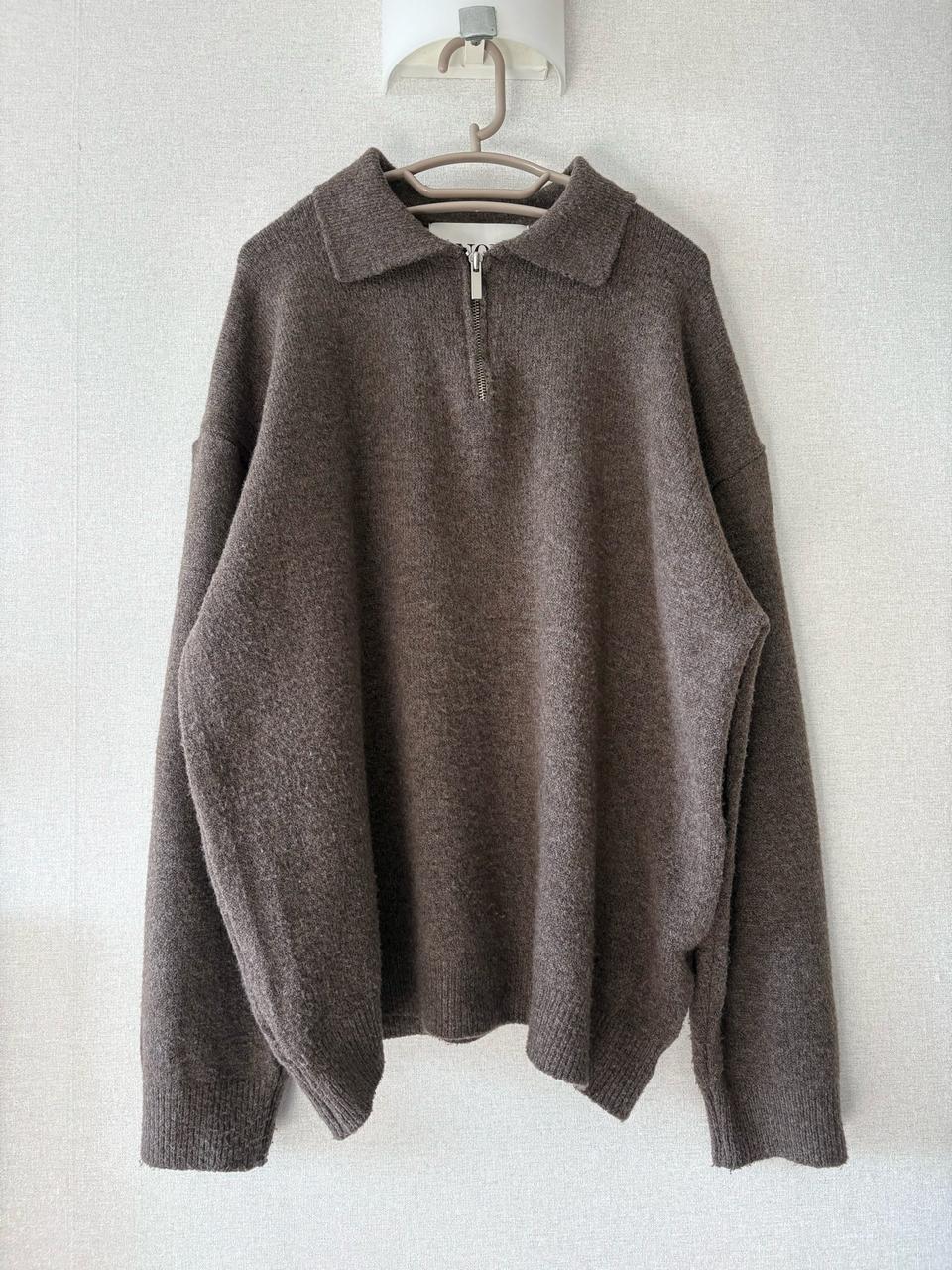 AUOUZ 어누즈 부클 니트집업