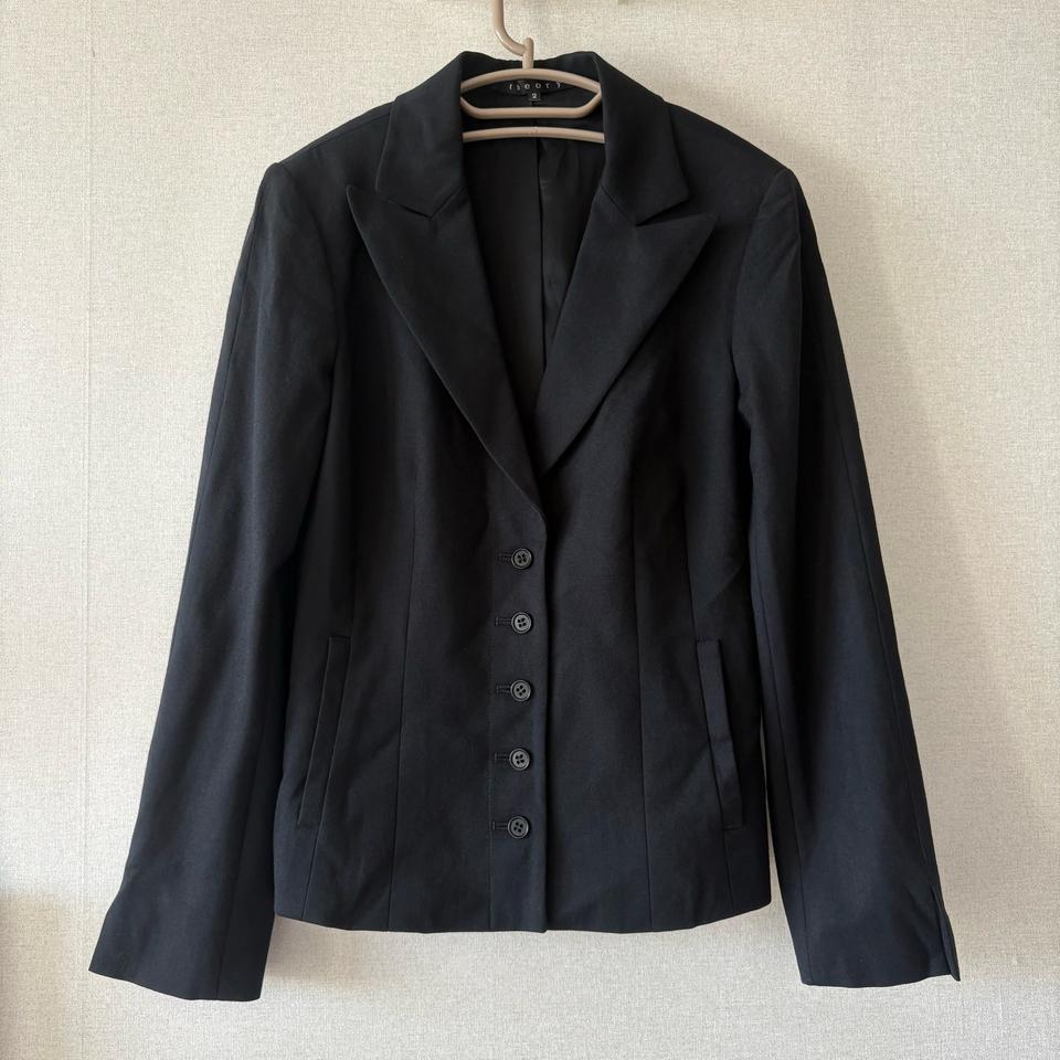 띠어리 theory 블랙 울 자켓 2사이즈