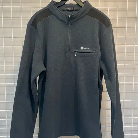 웰파 후리스소재 반집업