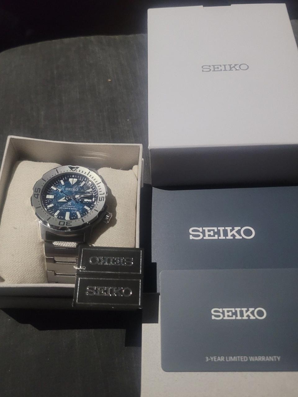 【새제품】세이코 몬스터 5세대 최신형모델 25년 2월 구매. 3년보증.