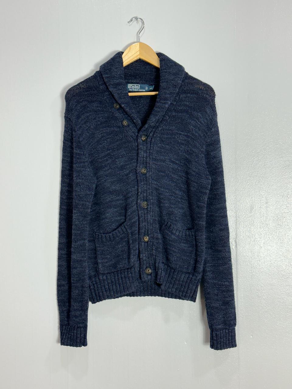 폴로 숄카라 가디건