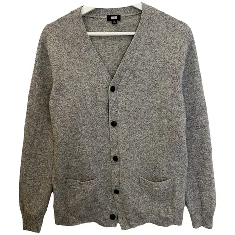 유니클로 울 가디건 | XL 그레이A66/5-0220-030