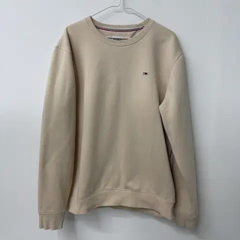 (I-25) TOMMY JEANS 타미 진 기모 맨투맨