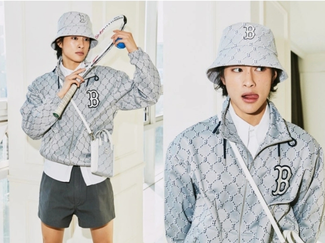 엠엘비 모노그램 프리미엄라인 바람막이 자켓 점퍼 판매합니다