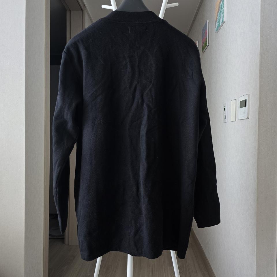 [XXL]스파오 포 맨 밀라노 가디건 블랙