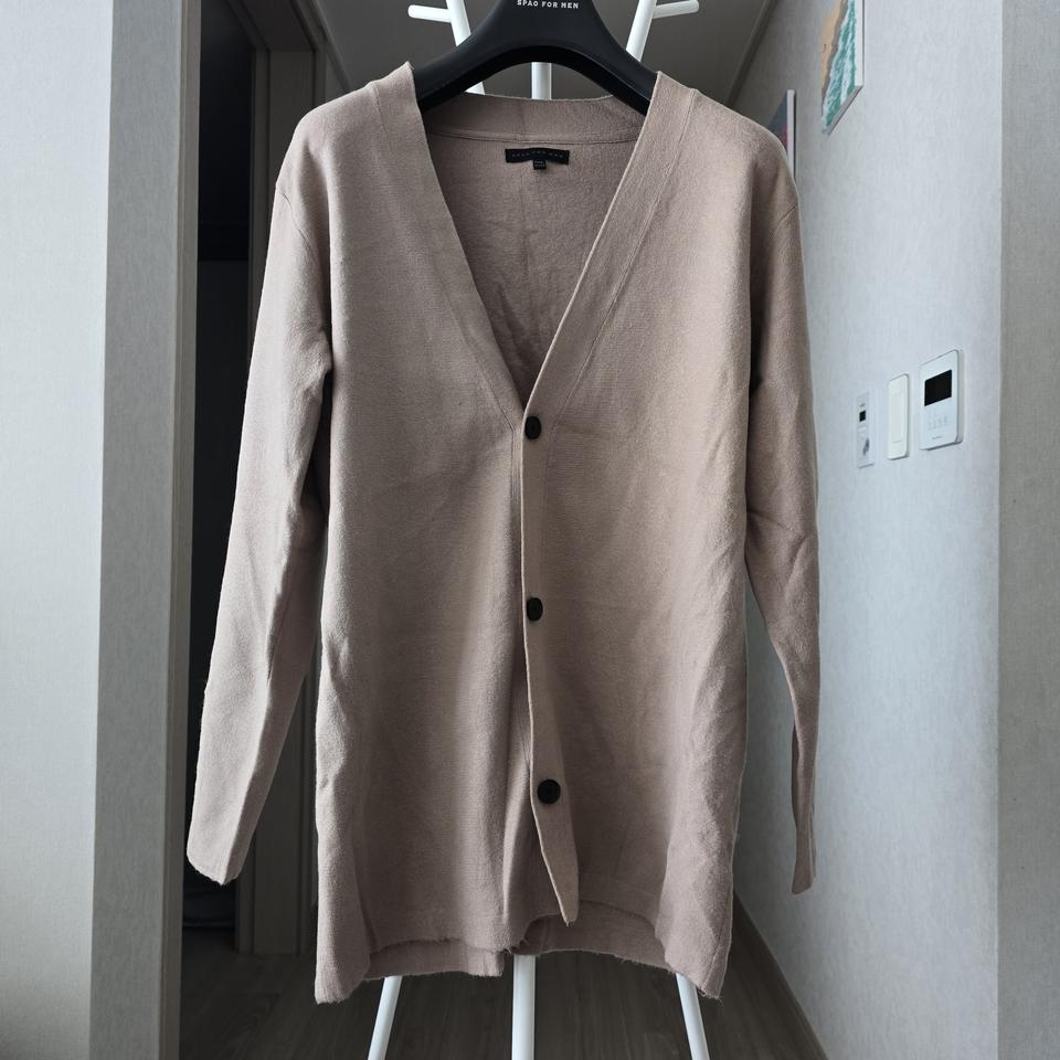 [XXL]스파오 포 맨 밀라노 가디건 베이지