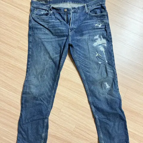 남성 청바지 홀리스터 스키니진 36x32