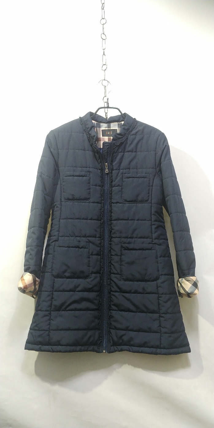 165 15세 닥스키즈 누빔 경량코트 봄옷