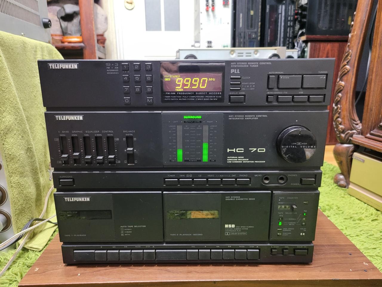 텔레픈켄 HC 70 3단 앰프