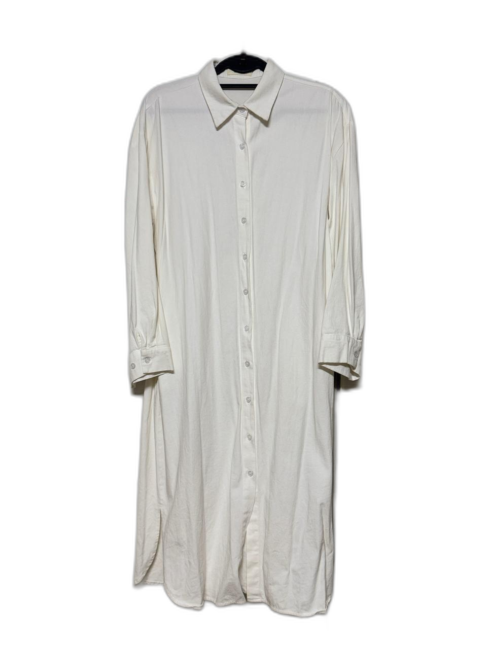 화이트 셔츠 원피스