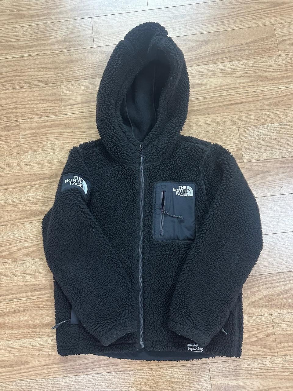 키즈 노스페이스 후리스 후드 130사이즈