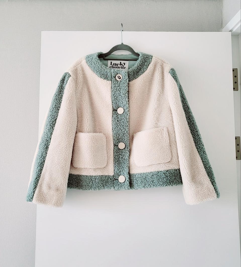 럭키슈에뜨 페이크퍼무스탕자켓/36