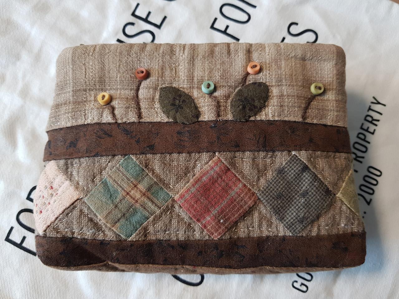 핸드메이드 퀼트 파우치(택포)