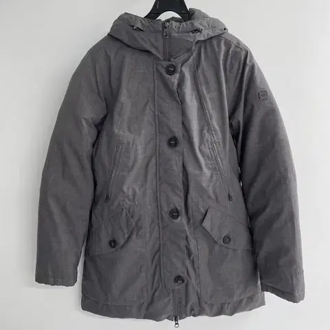 노스페이스 패딩 진회색