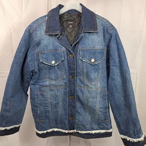 LAP 랩 여성 겨울 데님 점퍼