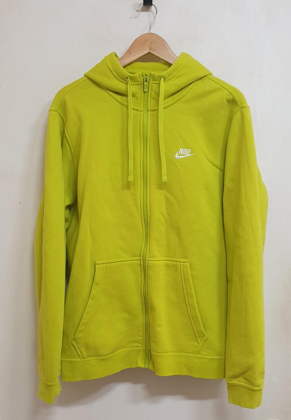 나이키. 기모후드집업 L-100.