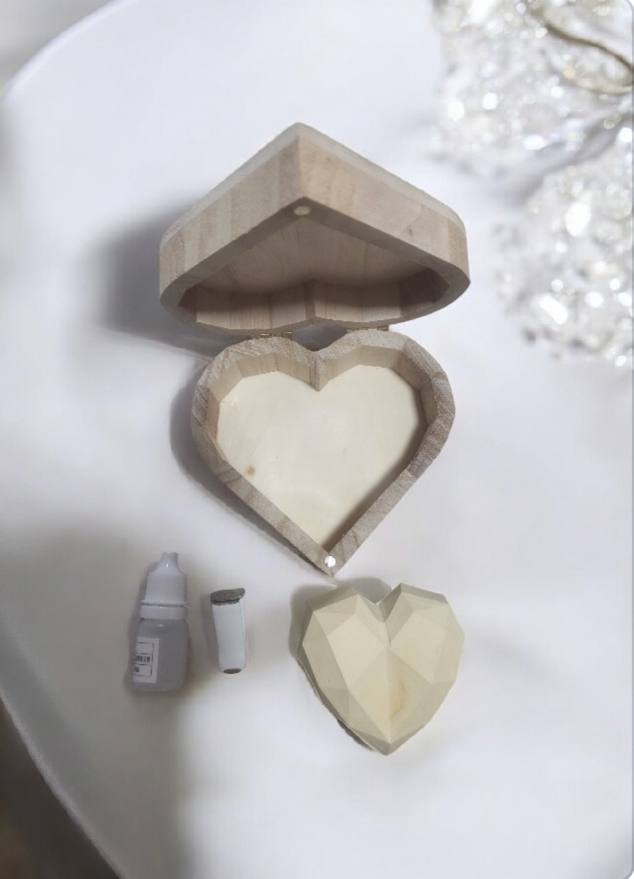 하트석고 방향제  하트케이스증정