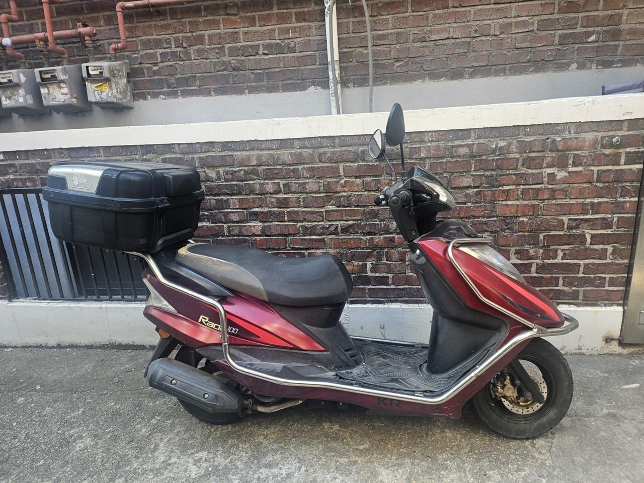 오토바이 라온100 판매합니다