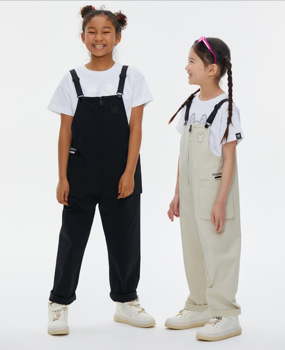 라이프워크 키즈 멜빵바지