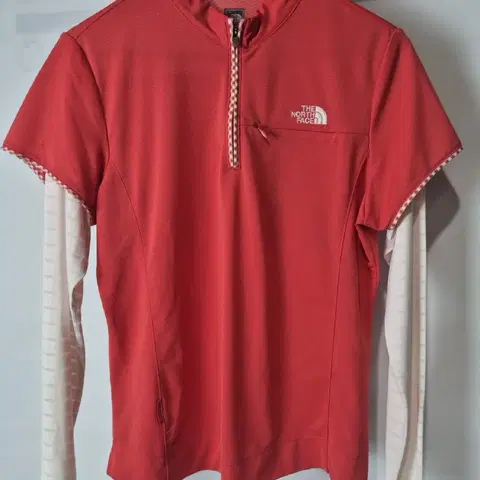 노스페이스 여성 티 100