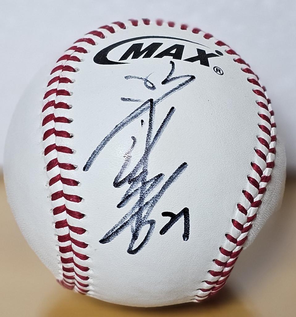 프로야구 래전드 박철순 선수 친필 사인볼