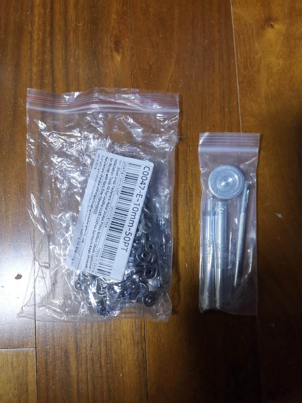 스냅 패스너 프레스 단추 10mm, 12.5mm