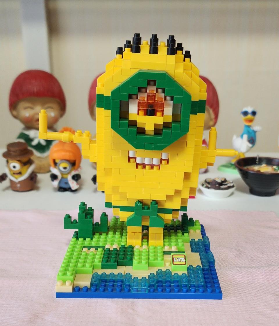 미니언즈 나노블럭 3개 일괄판매