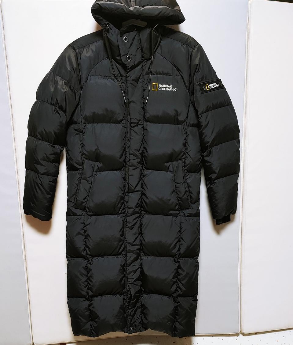 [S] 내셔널 지오그래픽 롱패딩 점퍼 블랙1294