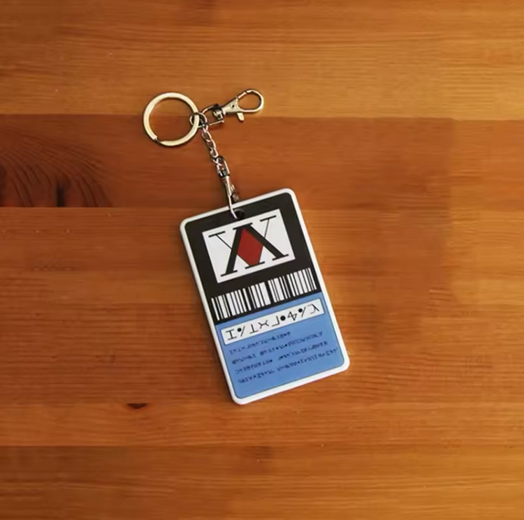 헌터x헌터 라이센스 카드케이스 키링