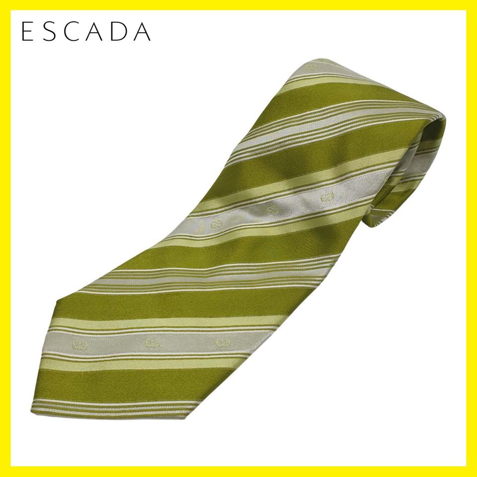 에스까다 ESCADA 스트라이프 타이 넥타이 (1~2회 착용)