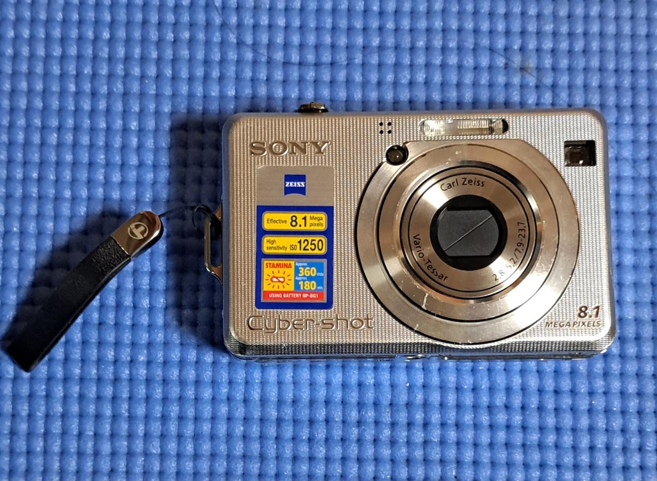 소니 사이버샷 DSC-W100 디카