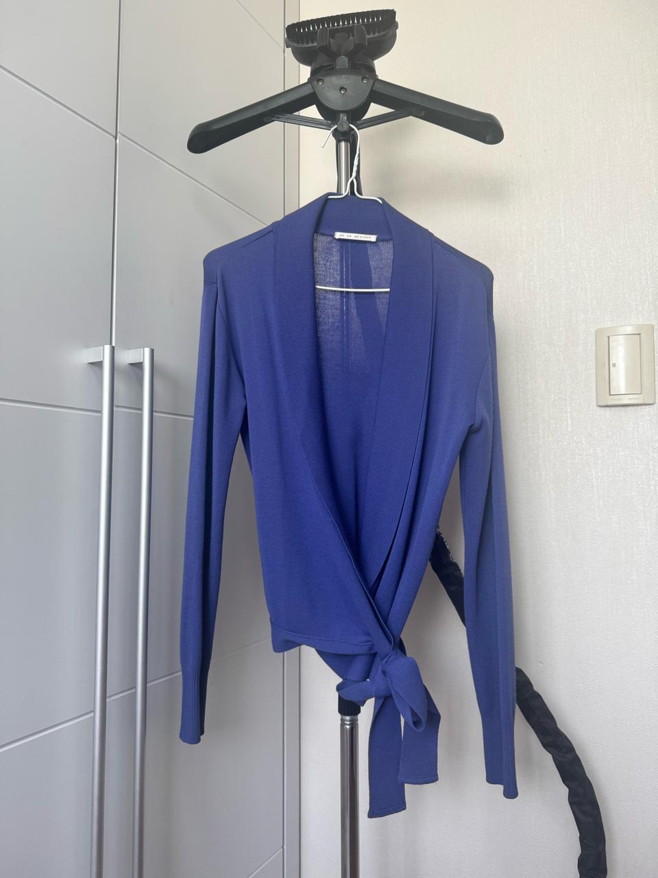 505니트 리본스트링 랩 니트 M-L