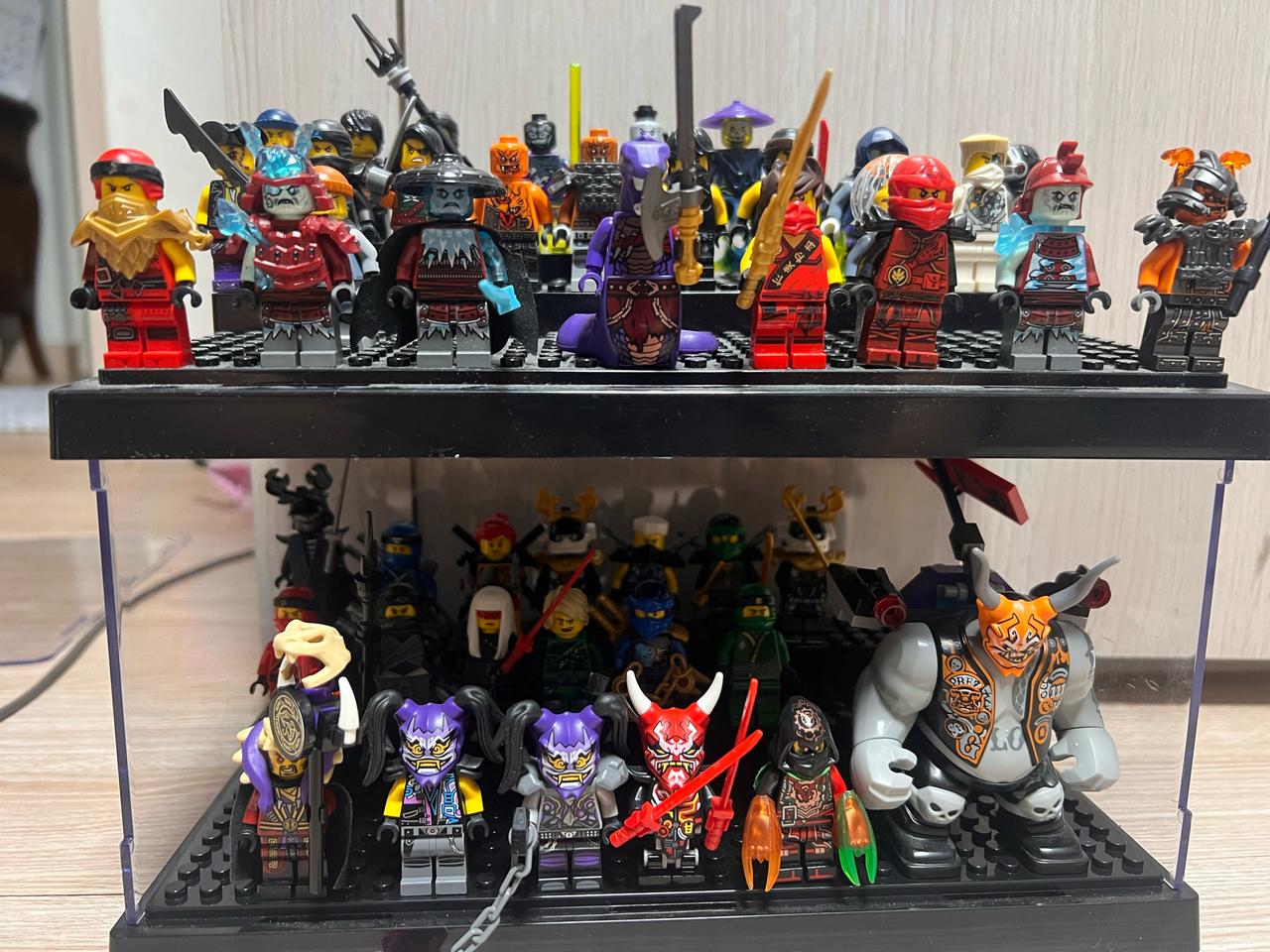 레고 닌자고 킬로우 시곗바늘 형제 및 도깨비가면 등 닌자고 희귀 피규어