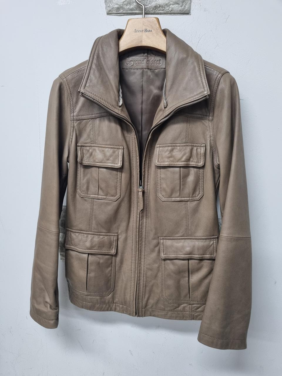 비욘드크로셋 고급스러운 양가죽쟈켓