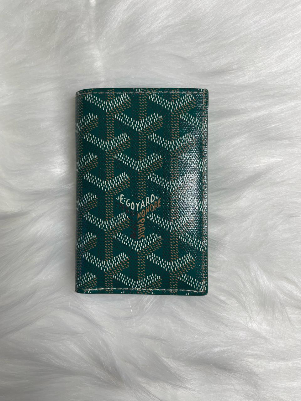 (정품)고야드 생피에르 카드지갑 그린 오거나이저