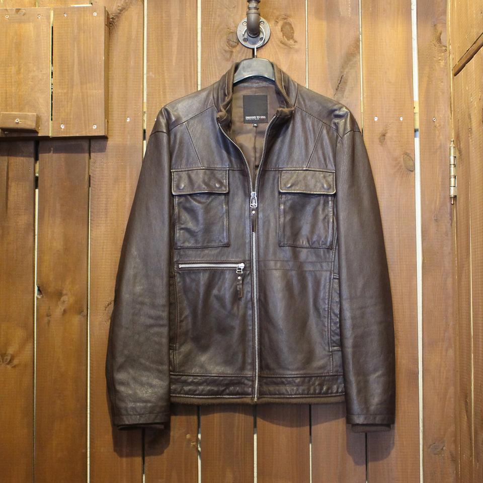 105 정품 드레스 투킬 양가죽 자켓
