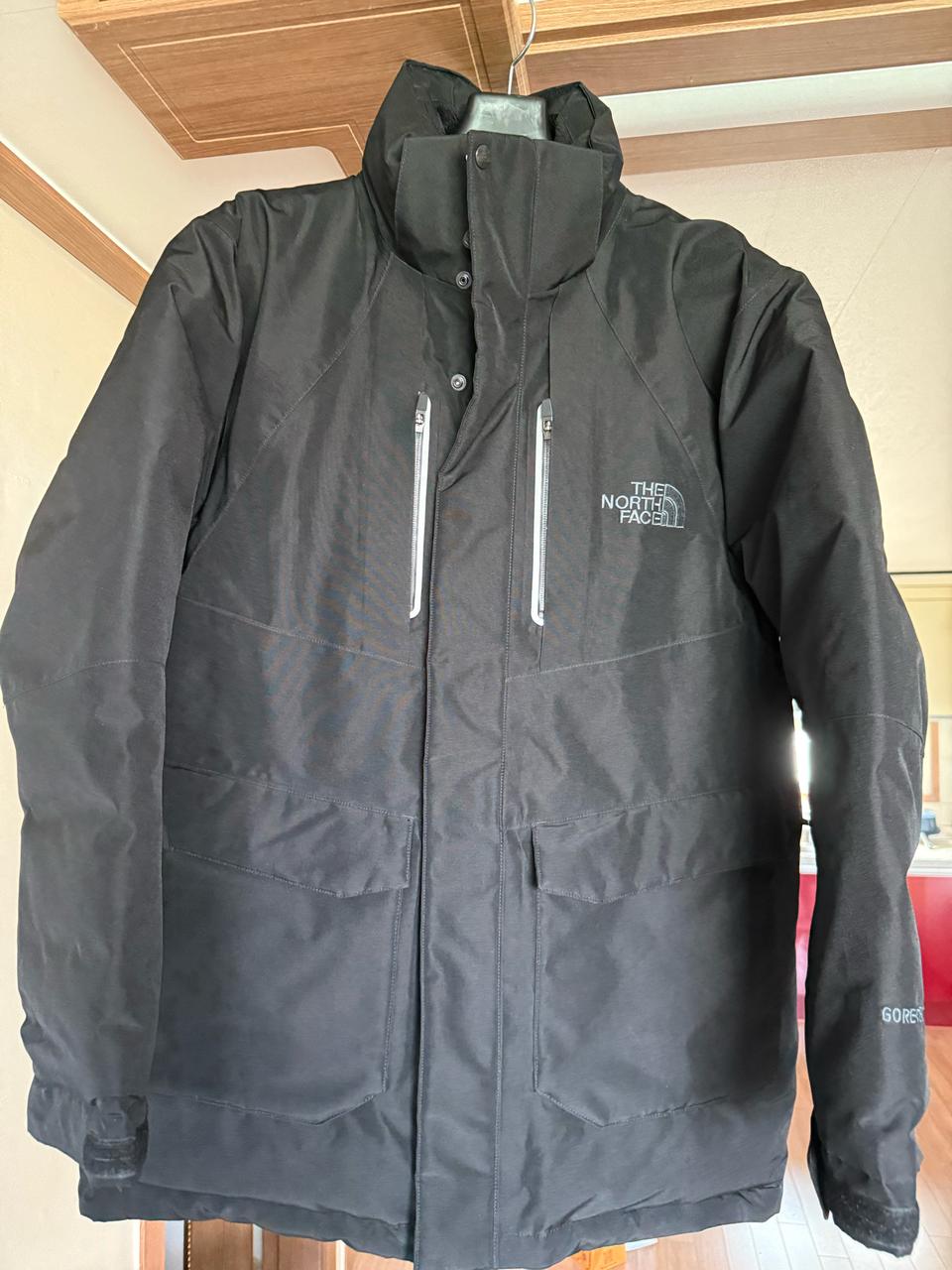 노스페이스 거위털 고어택스 패딩 테론 105