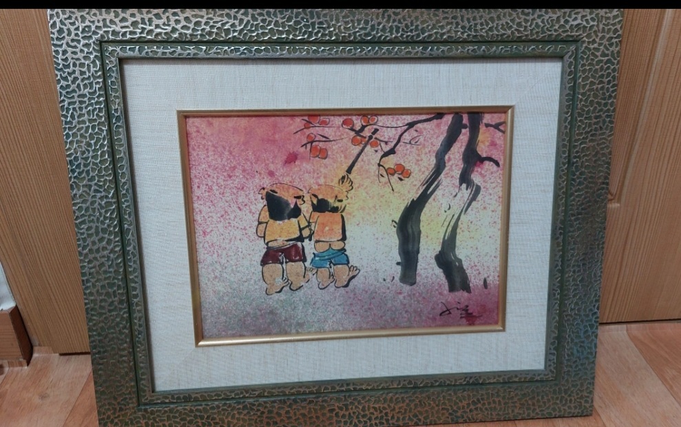 그림 작품. 이지훈 화백 그림(한국 미술가 협회 위원)