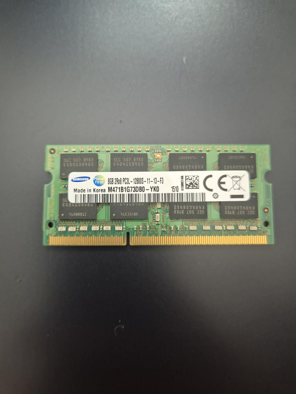 삼성 노트북램 DDR3 8GB PC3L-12800s