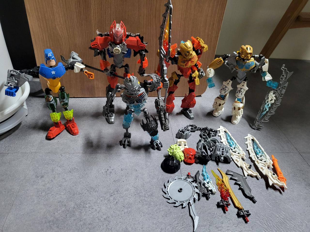 장난감히어로팩토리5종