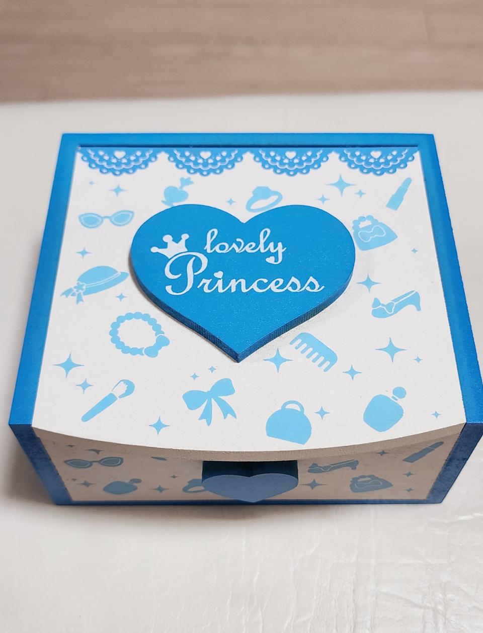 우드 미니 거울보석함,수납함(깨끗해요)