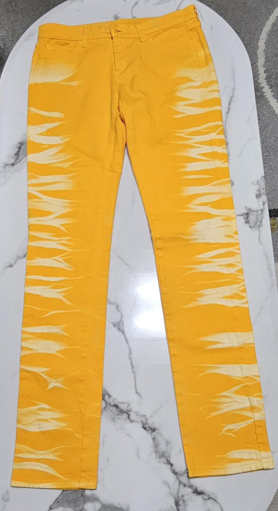 MM6메종마르지엘라 페인팅 데님