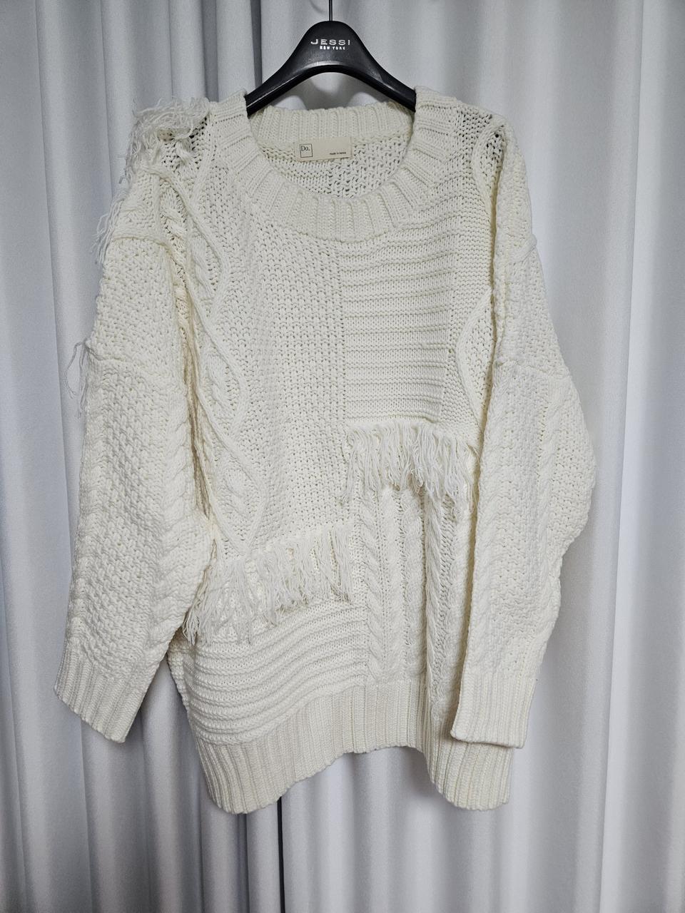 (새상품)라운드니트