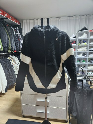 스파이더 블랙 후리스집업 정품(새상품) 남녀공용