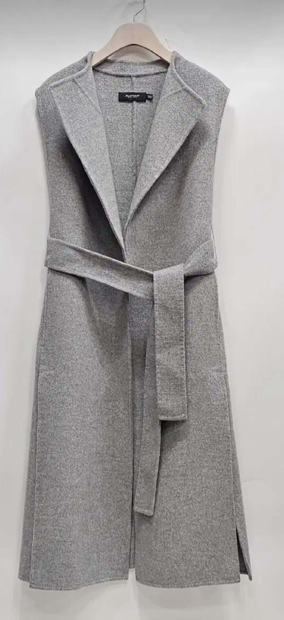 질스튜어트뉴욕 캐시미어 블렌드 롱 베스트