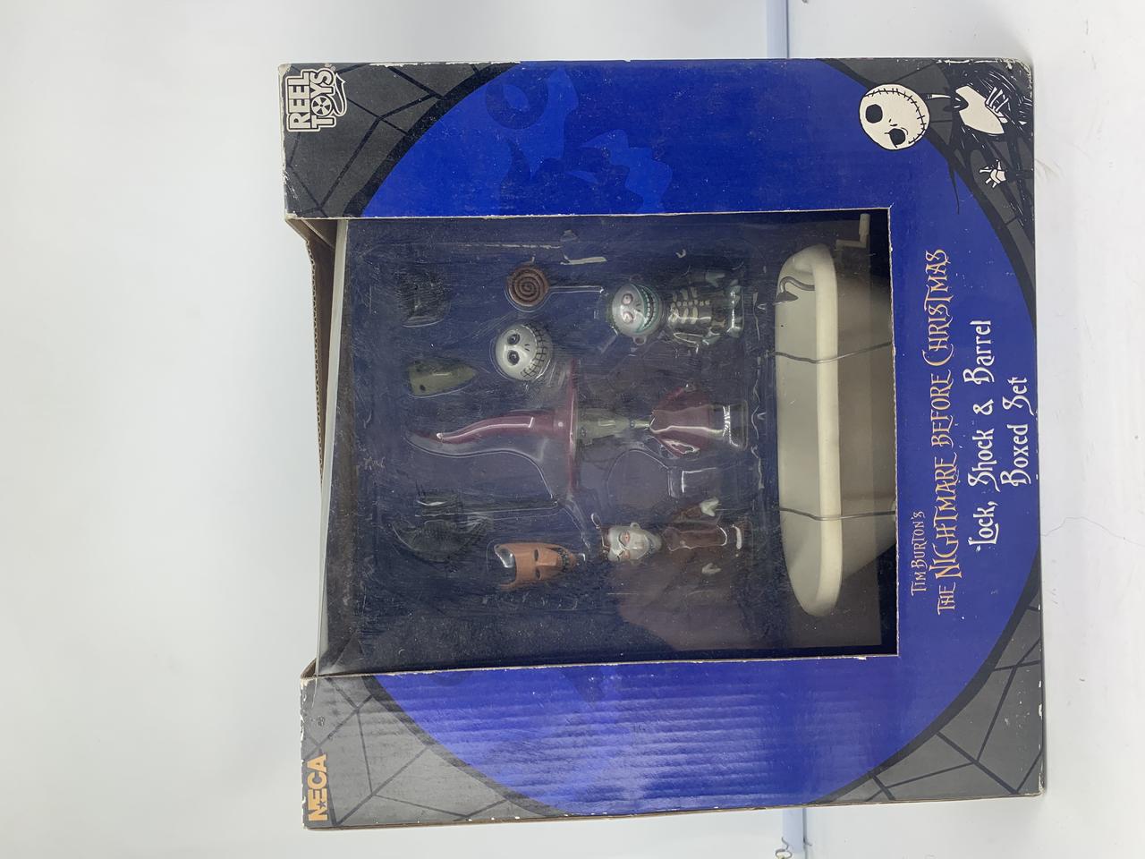 1314피규어카페 네카 크리스마스의악몽 락 쇼크&배럴 세트 레어피규어