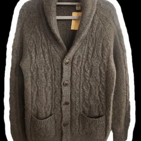 스카치앤소다 숄카라 가디건 100