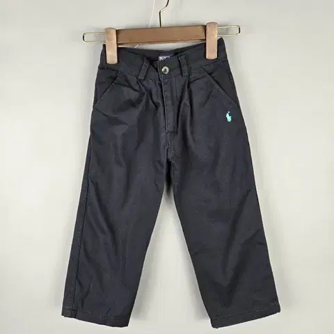 [무료배송]폴로 랄프로렌 키즈 3 안감 체크 겨울 바지 빈티지 네이비